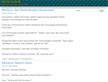 Tablet Screenshot of ceritalawak.com